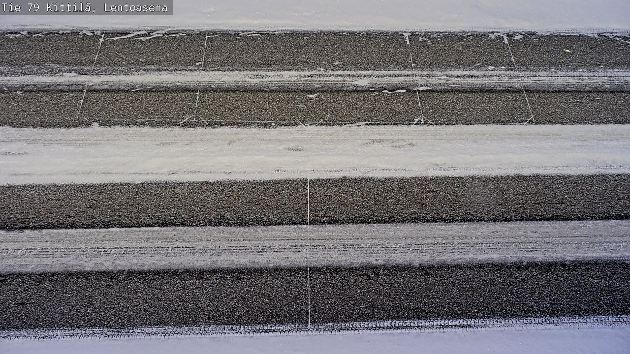 Weather Camera Image Road 79 Kittilä, Lentoasema, Kittilä, Lappi