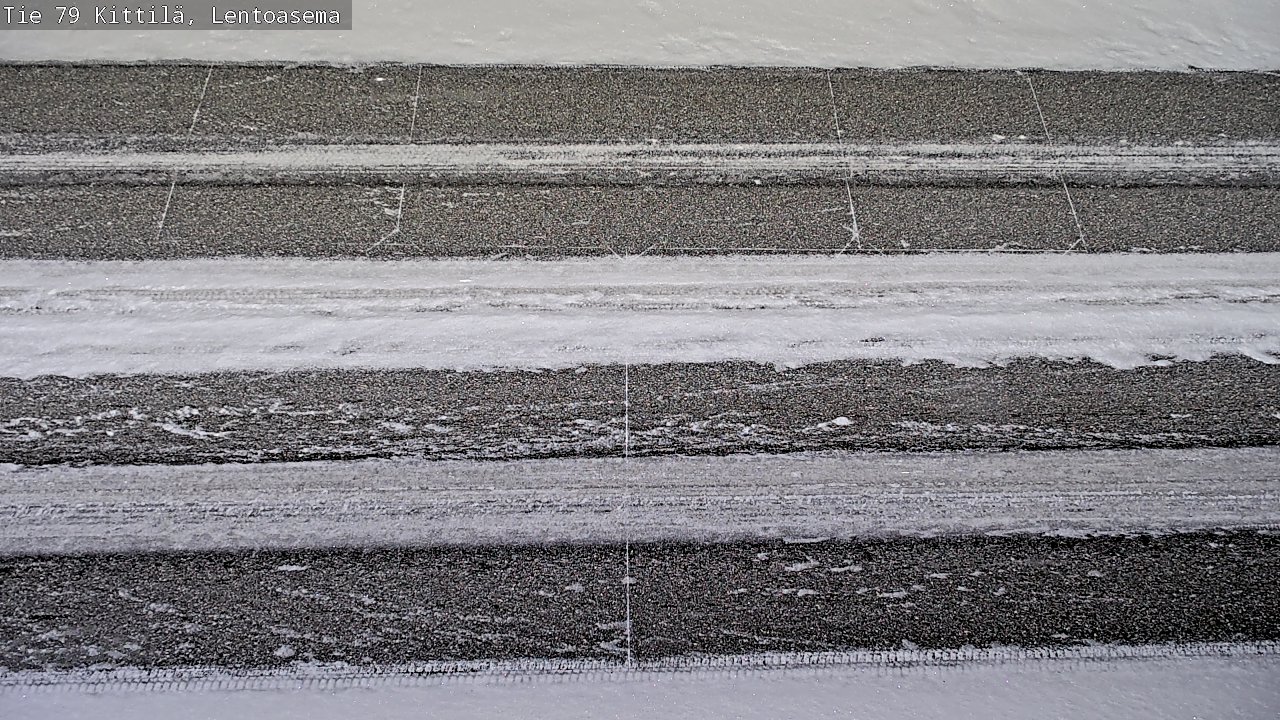 Weather Camera Image Road 79 Kittilä, Lentoasema, Kittilä, Lappi
