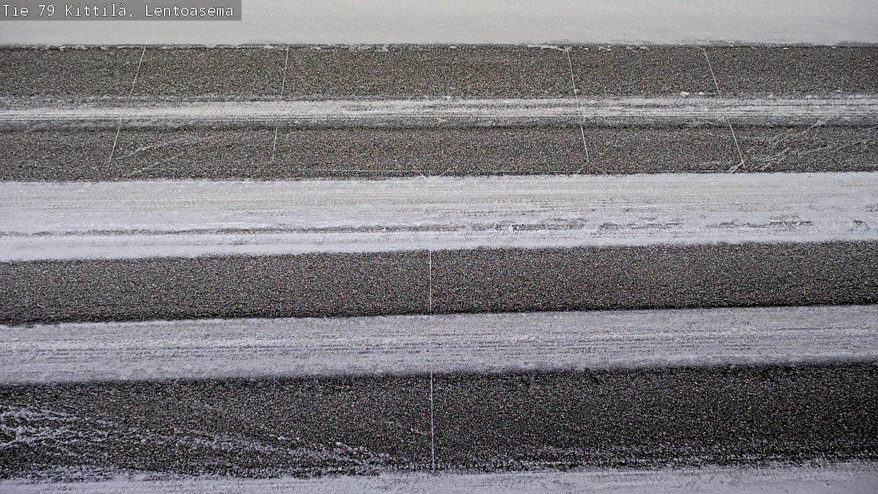 Weather Camera Image Road 79 Kittilä, Lentoasema, Kittilä, Lappi