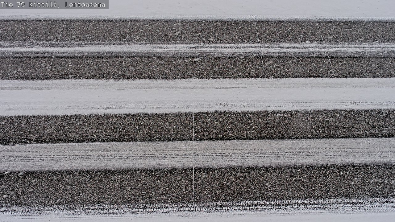 Weather Camera Image Road 79 Kittilä, Lentoasema, Kittilä, Lappi