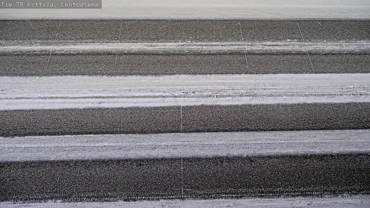 Weather Camera Image Road 79 Kittilä, Lentoasema, Kittilä, Lappi