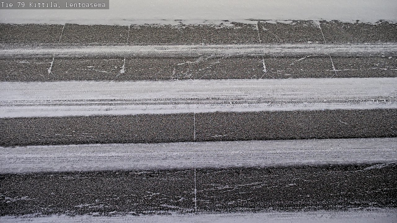 Weather Camera Image Road 79 Kittilä, Lentoasema, Kittilä, Lappi