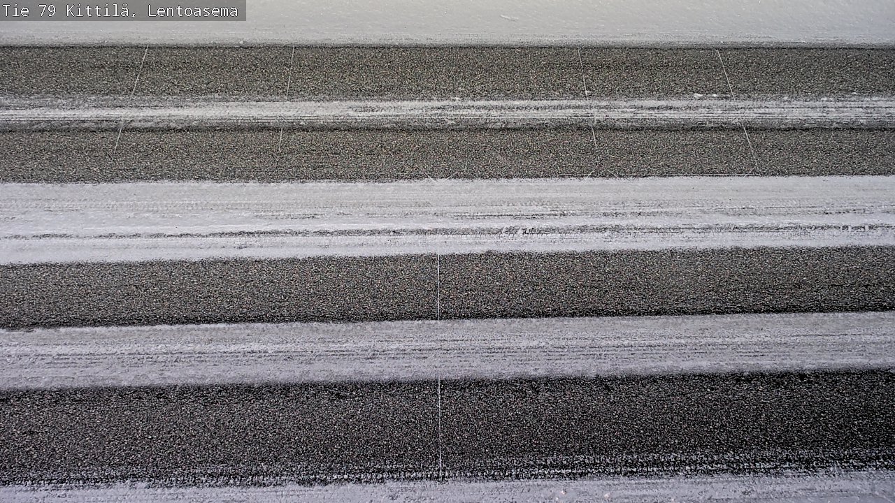 Weather Camera Image Road 79 Kittilä, Lentoasema, Kittilä, Lappi