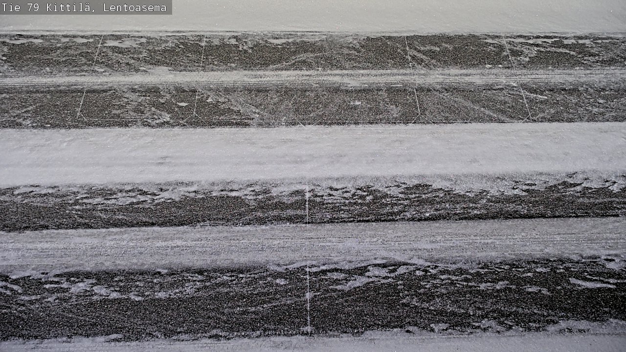 Weather Camera Image Road 79 Kittilä, Lentoasema, Kittilä, Lappi