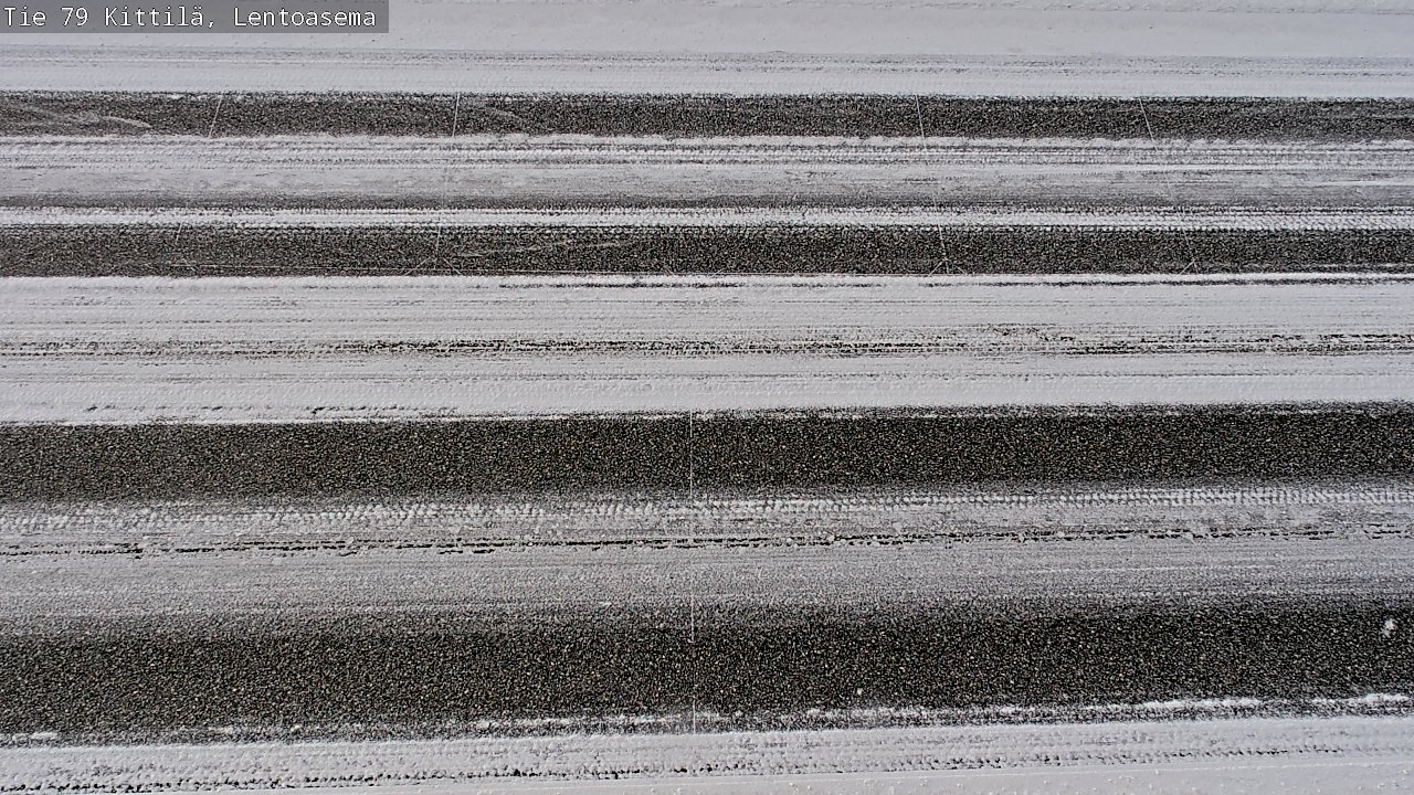 Weather Camera Image Road 79 Kittilä, Lentoasema, Kittilä, Lappi