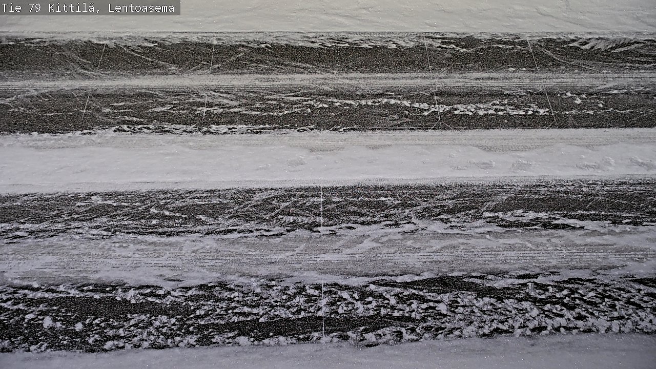 Weather Camera Image Road 79 Kittilä, Lentoasema, Kittilä, Lappi