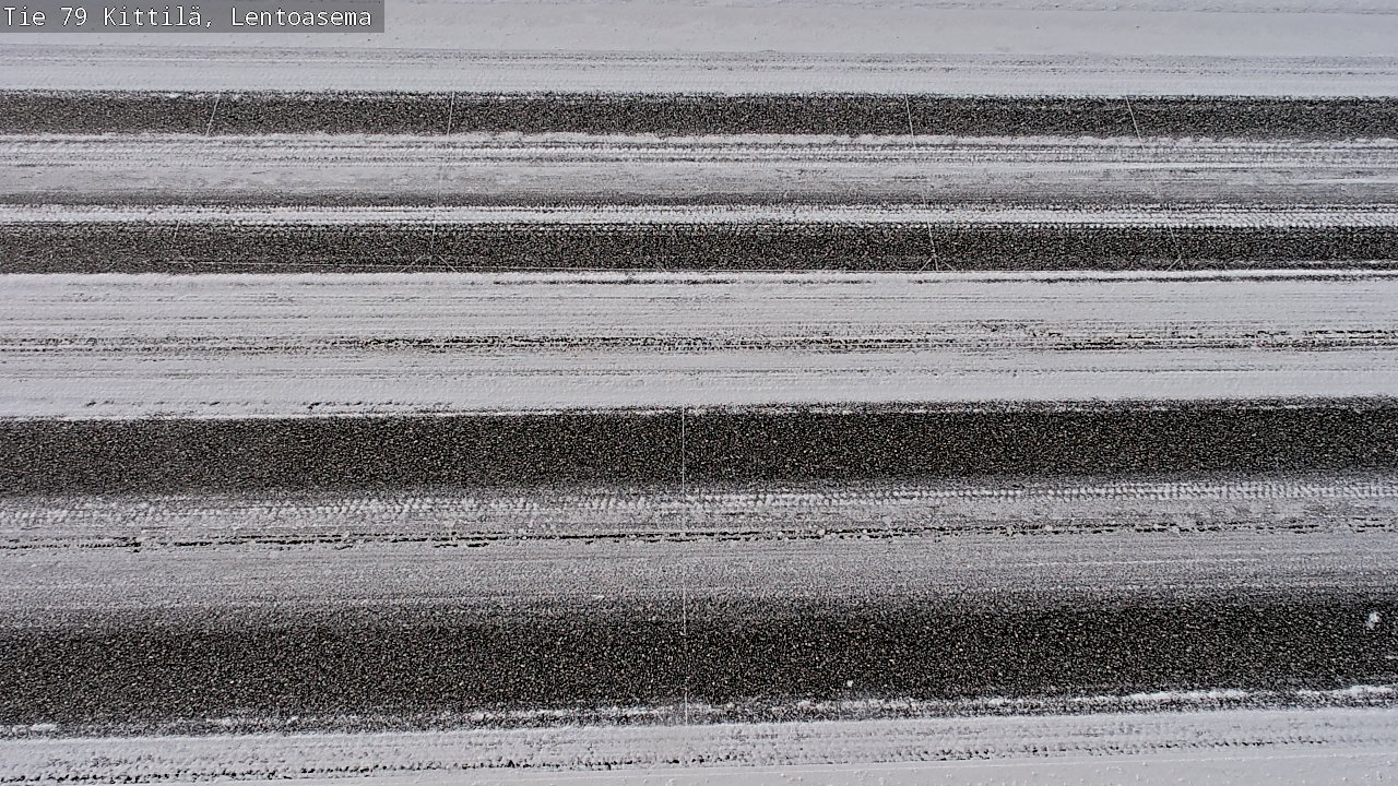 Weather Camera Image Road 79 Kittilä, Lentoasema, Kittilä, Lappi