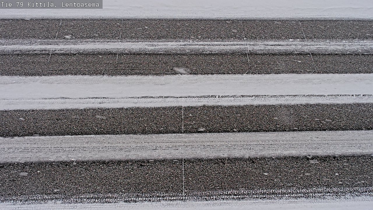 Weather Camera Image Road 79 Kittilä, Lentoasema, Kittilä, Lappi