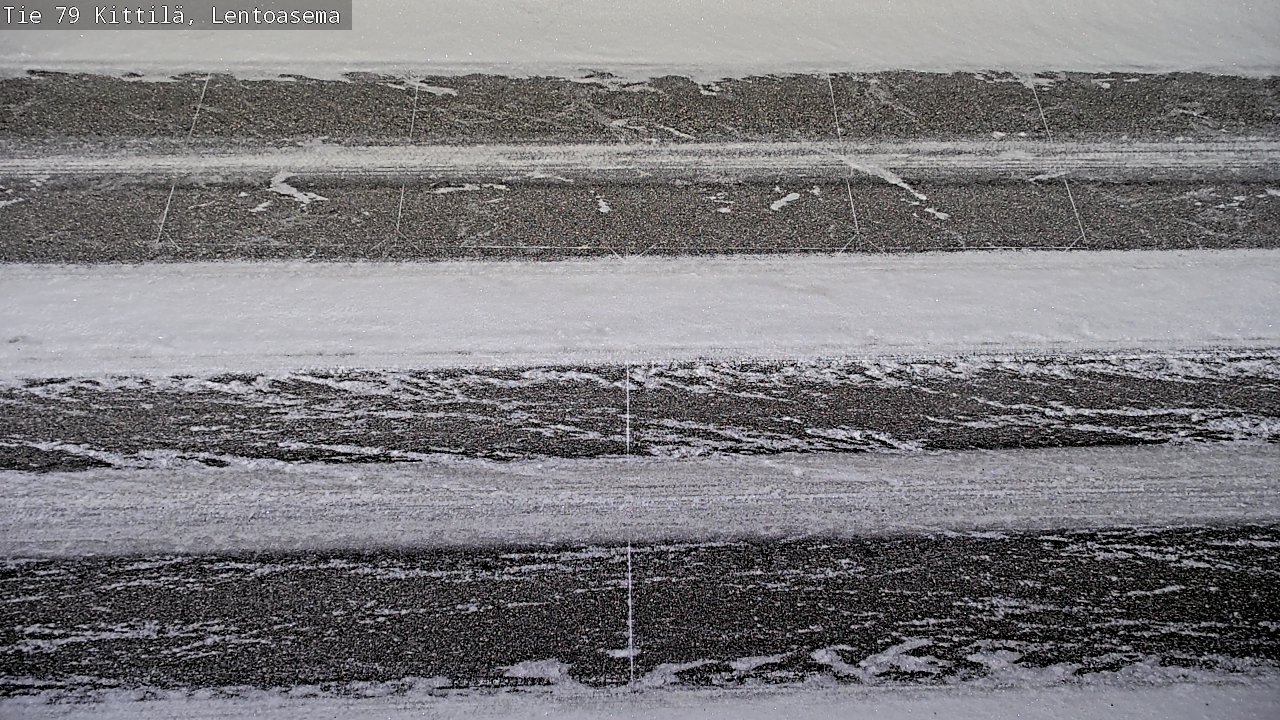 Weather Camera Image Road 79 Kittilä, Lentoasema, Kittilä, Lappi