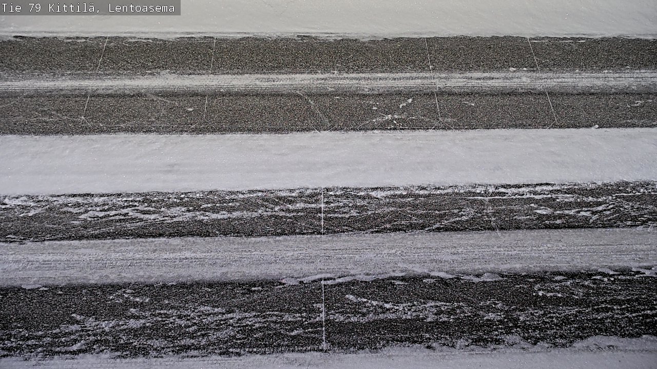 Weather Camera Image Road 79 Kittilä, Lentoasema, Kittilä, Lappi