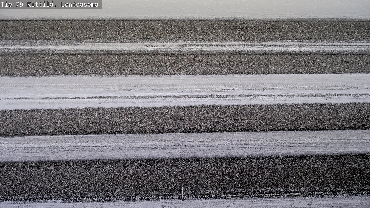 Weather Camera Image Road 79 Kittilä, Lentoasema, Kittilä, Lappi