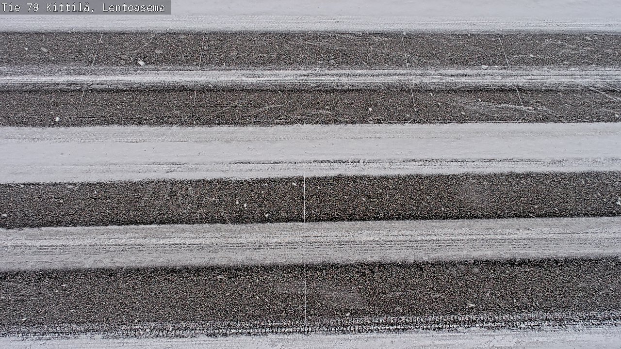 Weather Camera Image Road 79 Kittilä, Lentoasema, Kittilä, Lappi