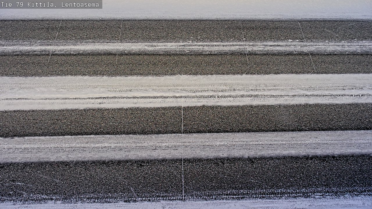 Weather Camera Image Road 79 Kittilä, Lentoasema, Kittilä, Lappi