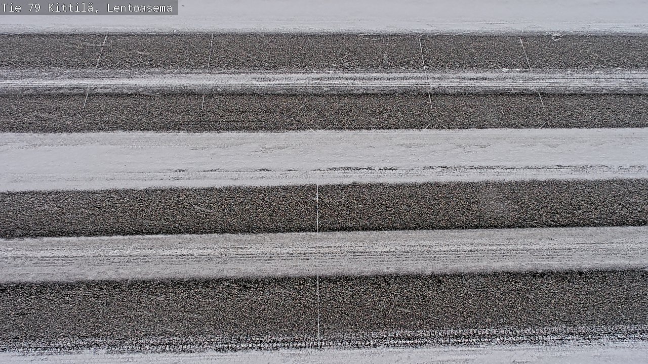 Weather Camera Image Road 79 Kittilä, Lentoasema, Kittilä, Lappi