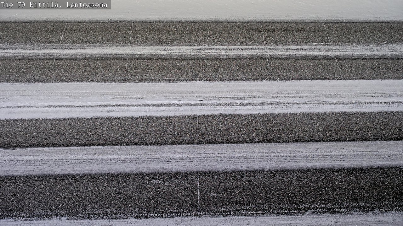 Weather Camera Image Road 79 Kittilä, Lentoasema, Kittilä, Lappi