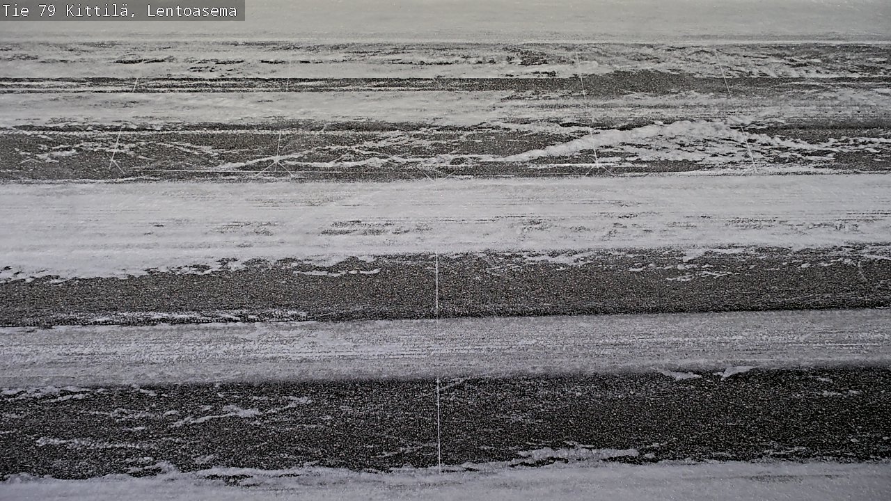 Weather Camera Image Väg 79 Kittilä, Lentoasema, Kittilä, Lappi