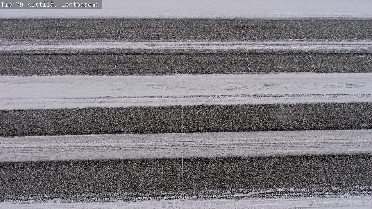 Weather Camera Image Road 79 Kittilä, Lentoasema, Kittilä, Lappi