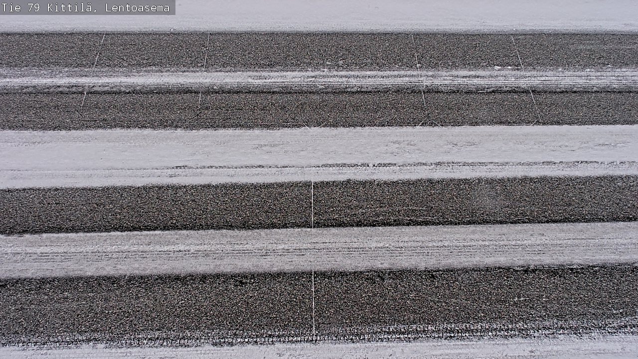 Weather Camera Image Road 79 Kittilä, Lentoasema, Kittilä, Lappi