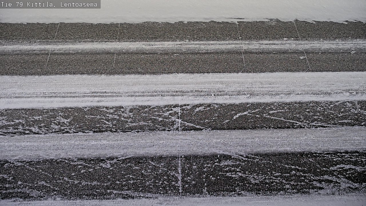 Weather Camera Image Road 79 Kittilä, Lentoasema, Kittilä, Lappi