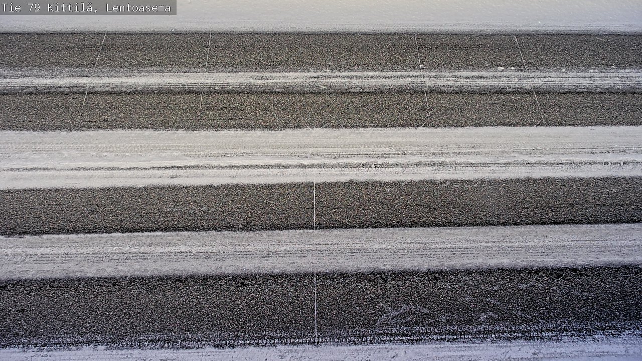 Weather Camera Image Road 79 Kittilä, Lentoasema, Kittilä, Lappi