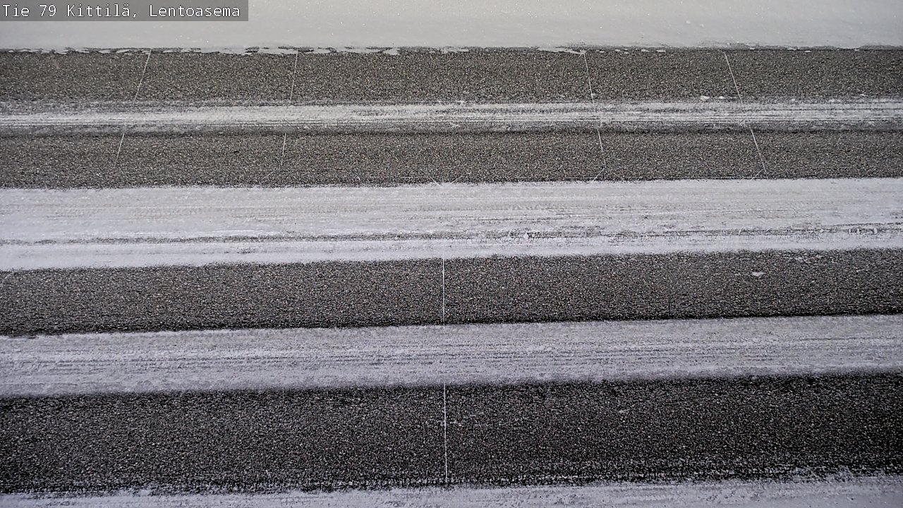 Weather Camera Image Road 79 Kittilä, Lentoasema, Kittilä, Lappi