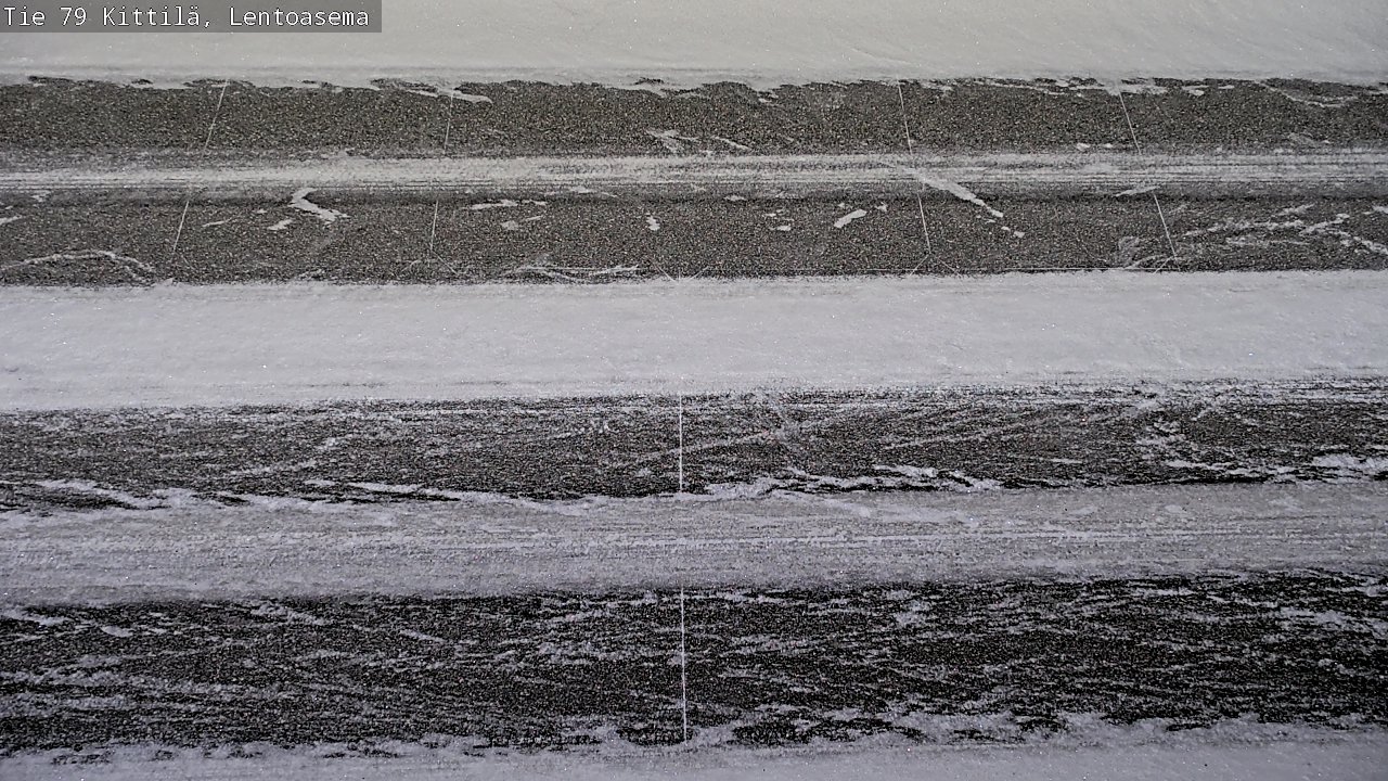 Weather Camera Image Road 79 Kittilä, Lentoasema, Kittilä, Lappi