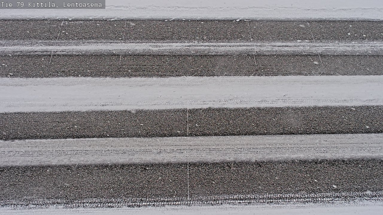 Weather Camera Image Road 79 Kittilä, Lentoasema, Kittilä, Lappi