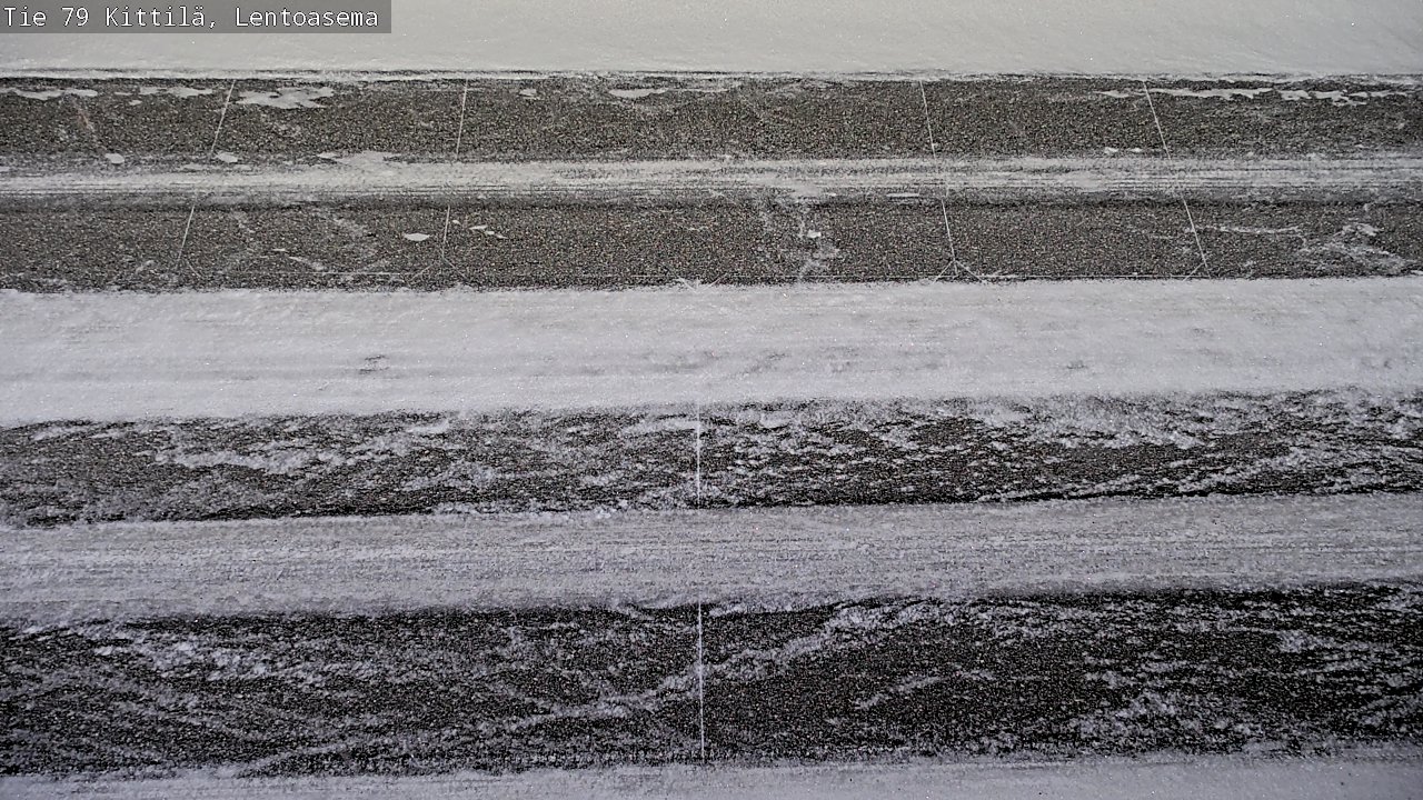 Weather Camera Image Road 79 Kittilä, Lentoasema, Kittilä, Lappi