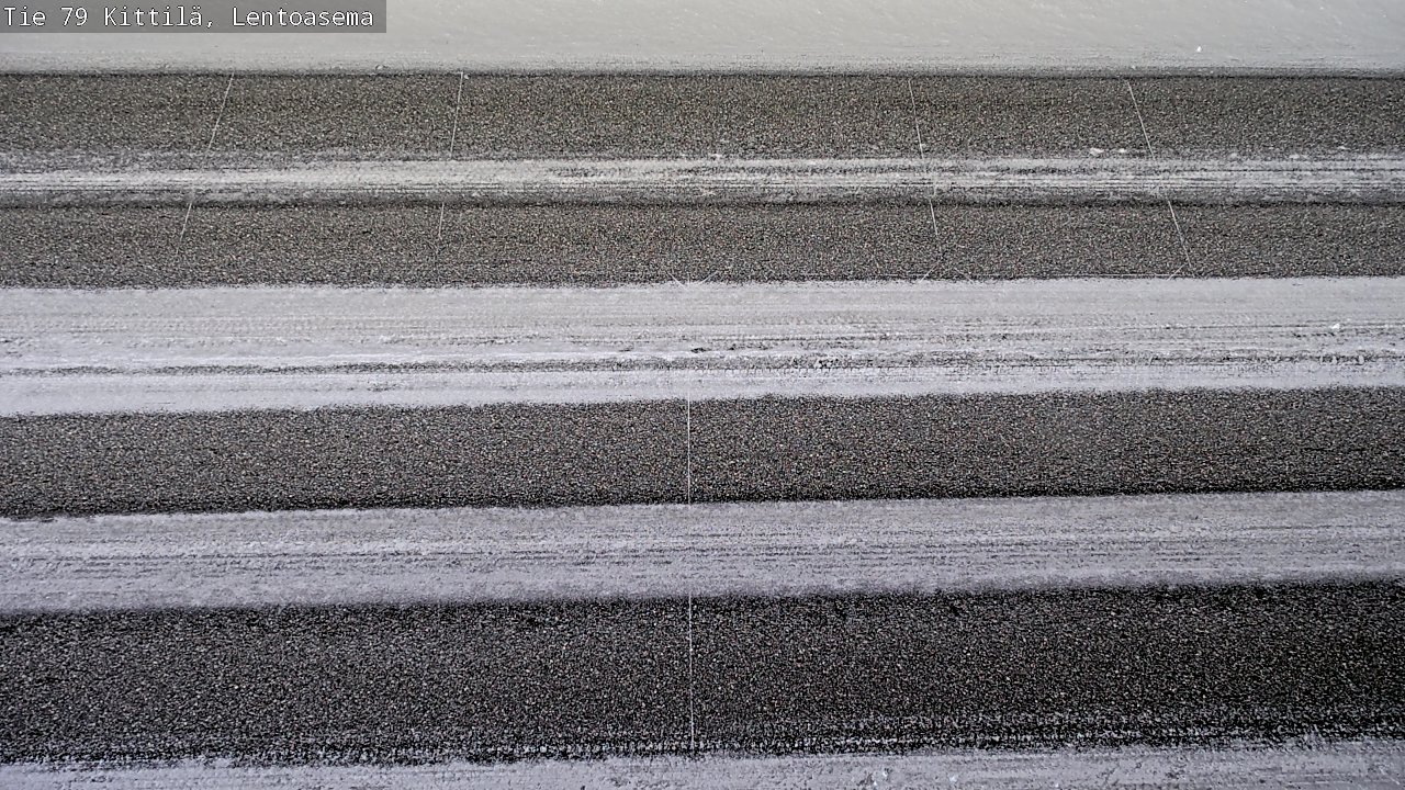 Weather Camera Image Road 79 Kittilä, Lentoasema, Kittilä, Lappi