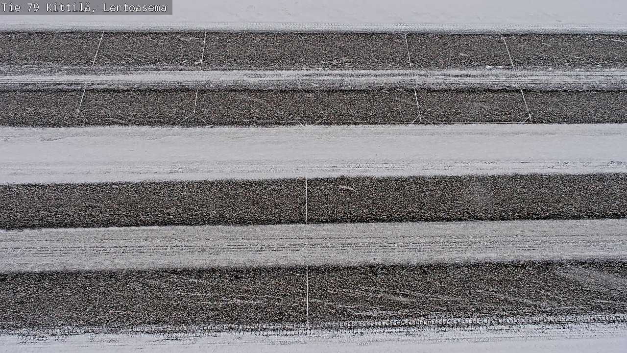 Weather Camera Image Road 79 Kittilä, Lentoasema, Kittilä, Lappi