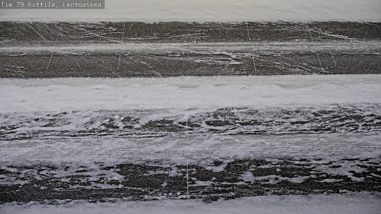 Weather Camera Image Road 79 Kittilä, Lentoasema, Kittilä, Lappi
