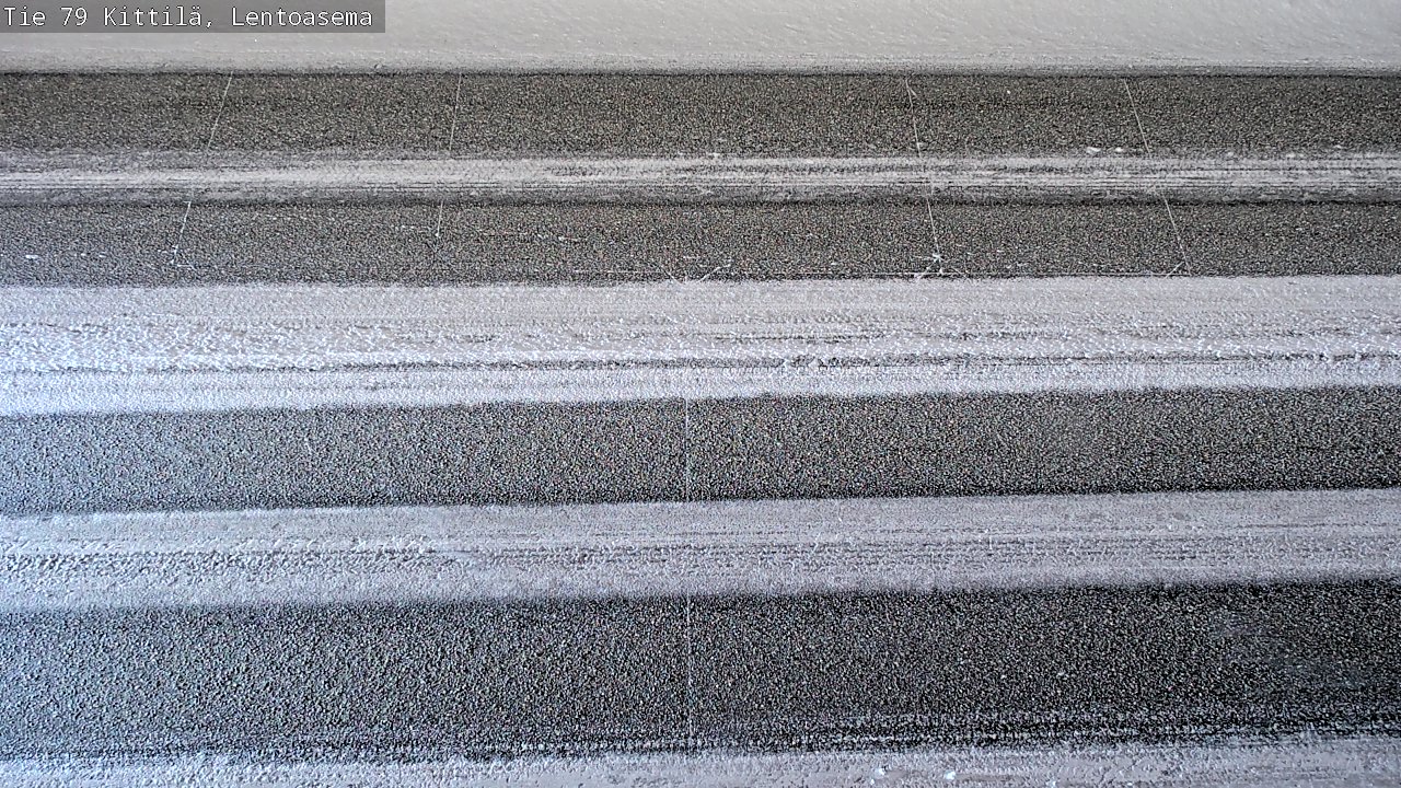 Weather Camera Image Road 79 Kittilä, Lentoasema, Kittilä, Lappi