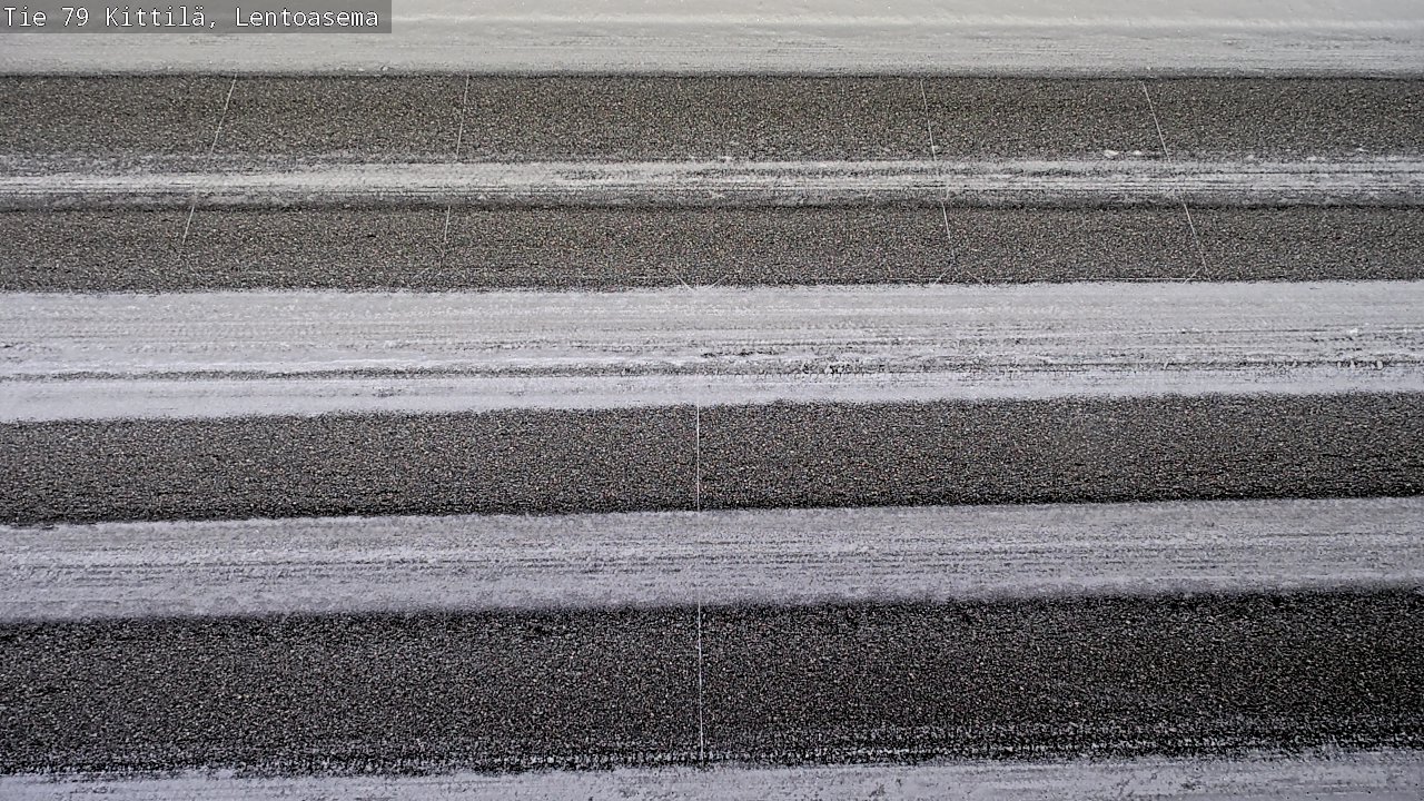 Weather Camera Image Road 79 Kittilä, Lentoasema, Kittilä, Lappi