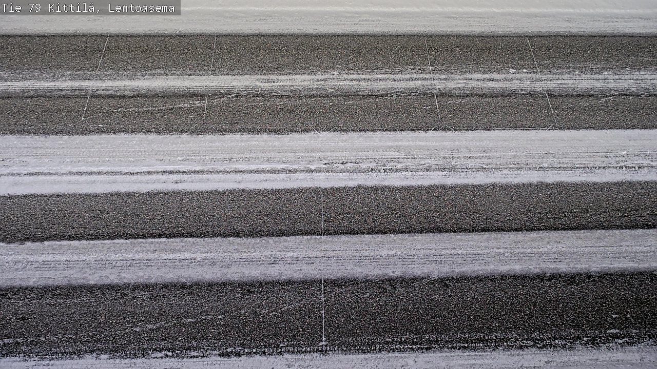 Weather Camera Image Road 79 Kittilä, Lentoasema, Kittilä, Lappi