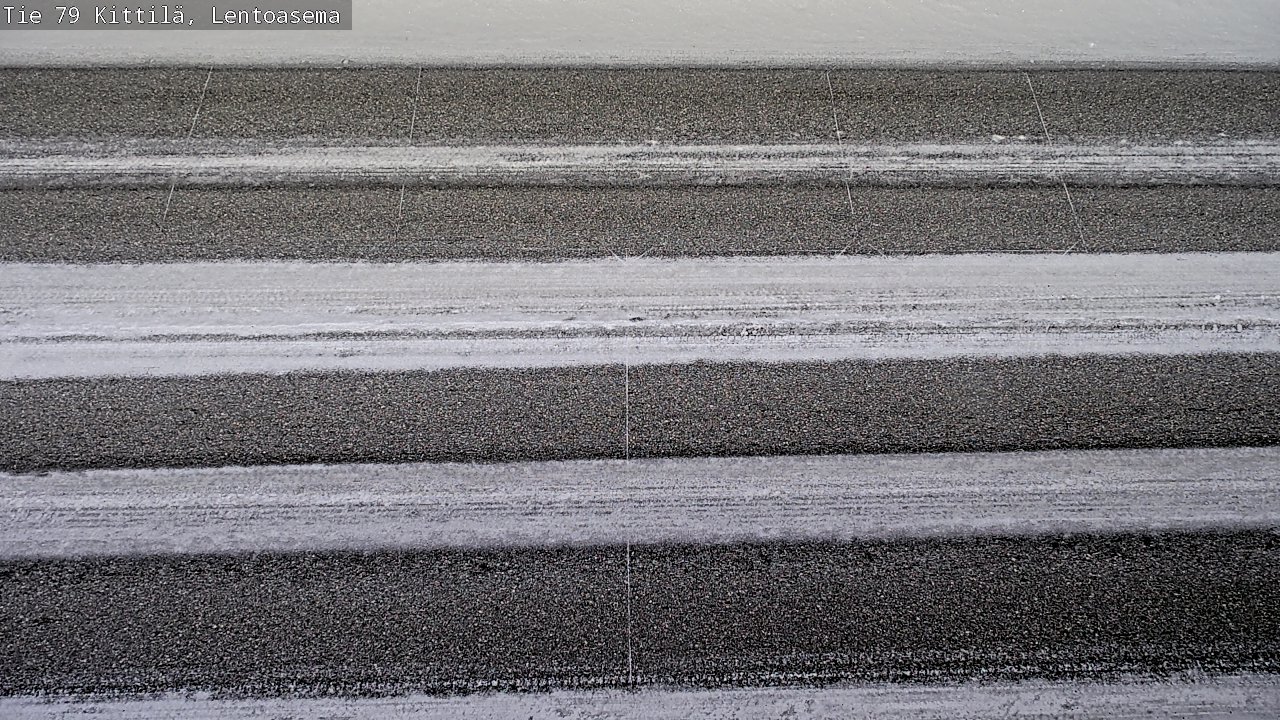 Weather Camera Image Road 79 Kittilä, Lentoasema, Kittilä, Lappi