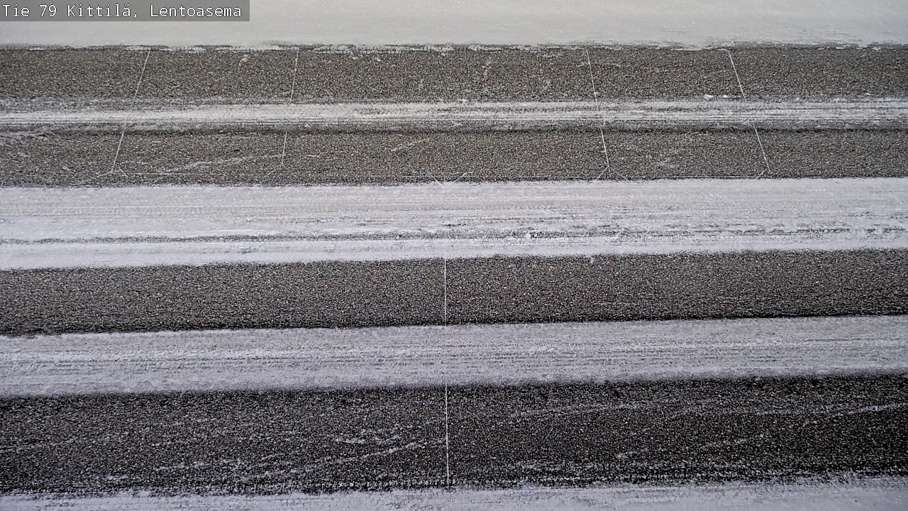 Weather Camera Image Road 79 Kittilä, Lentoasema, Kittilä, Lappi