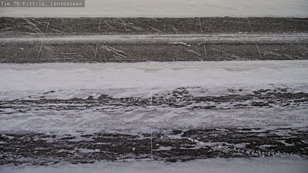 Weather Camera Image Road 79 Kittilä, Lentoasema, Kittilä, Lappi