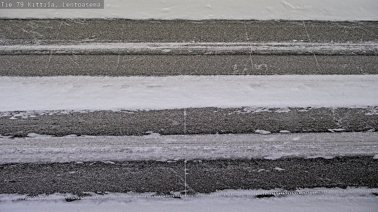 Weather Camera Image Road 79 Kittilä, Lentoasema, Kittilä, Lappi