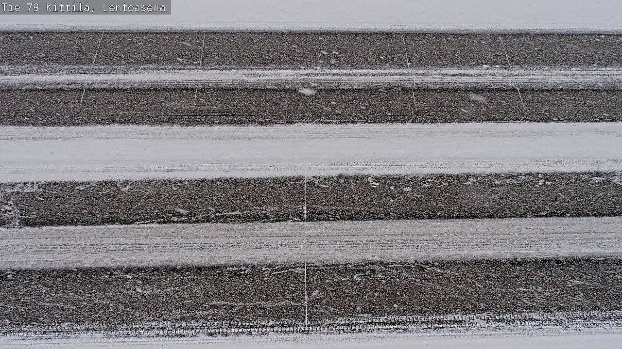 Weather Camera Image Road 79 Kittilä, Lentoasema, Kittilä, Lappi
