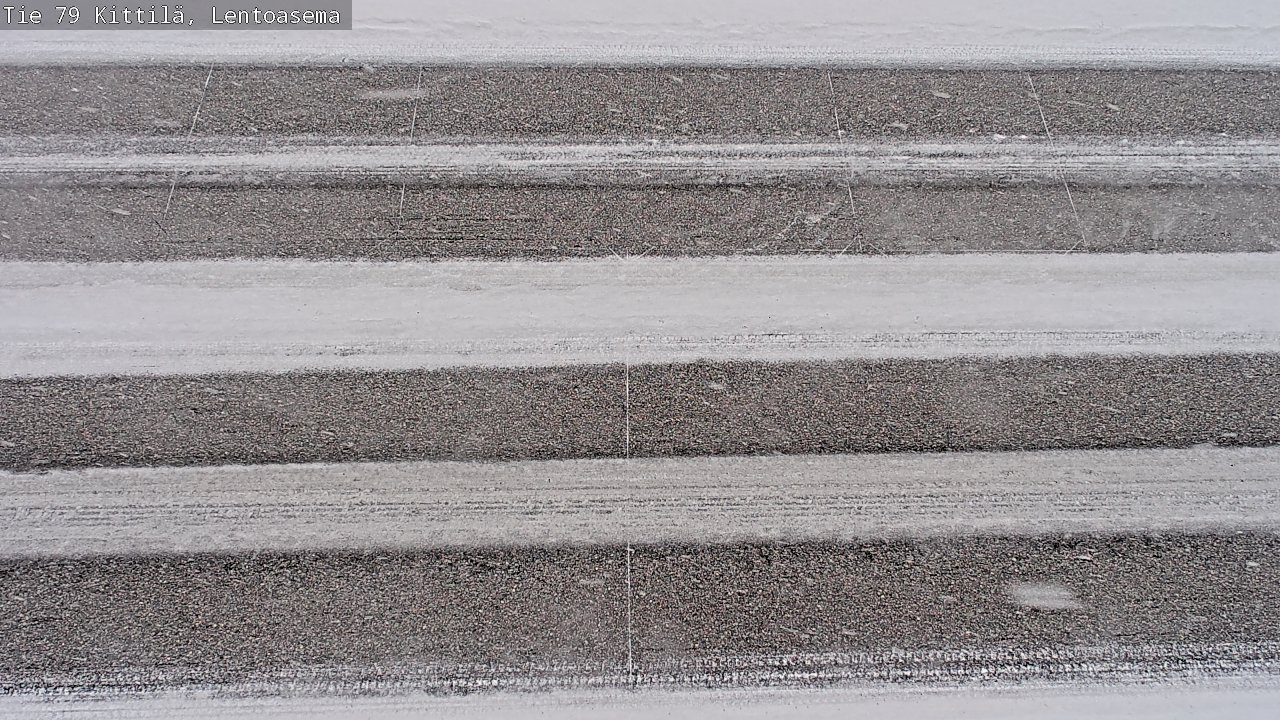 Weather Camera Image Road 79 Kittilä, Lentoasema, Kittilä, Lappi