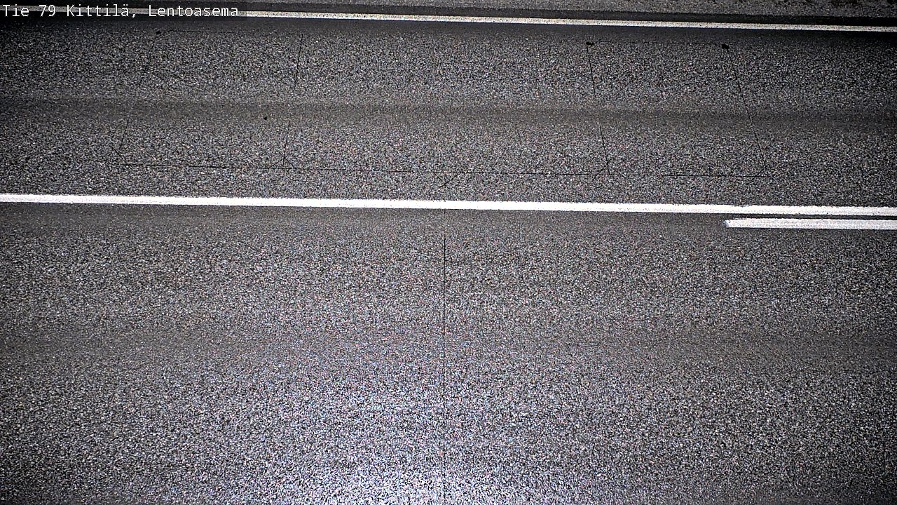 Weather Camera Image Väg 79 Kittilä, Lentoasema, Kittilä, Lappi