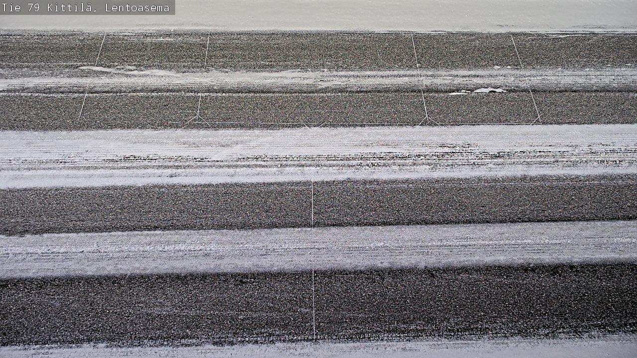 Weather Camera Image Väg 79 Kittilä, Lentoasema, Kittilä, Lappi