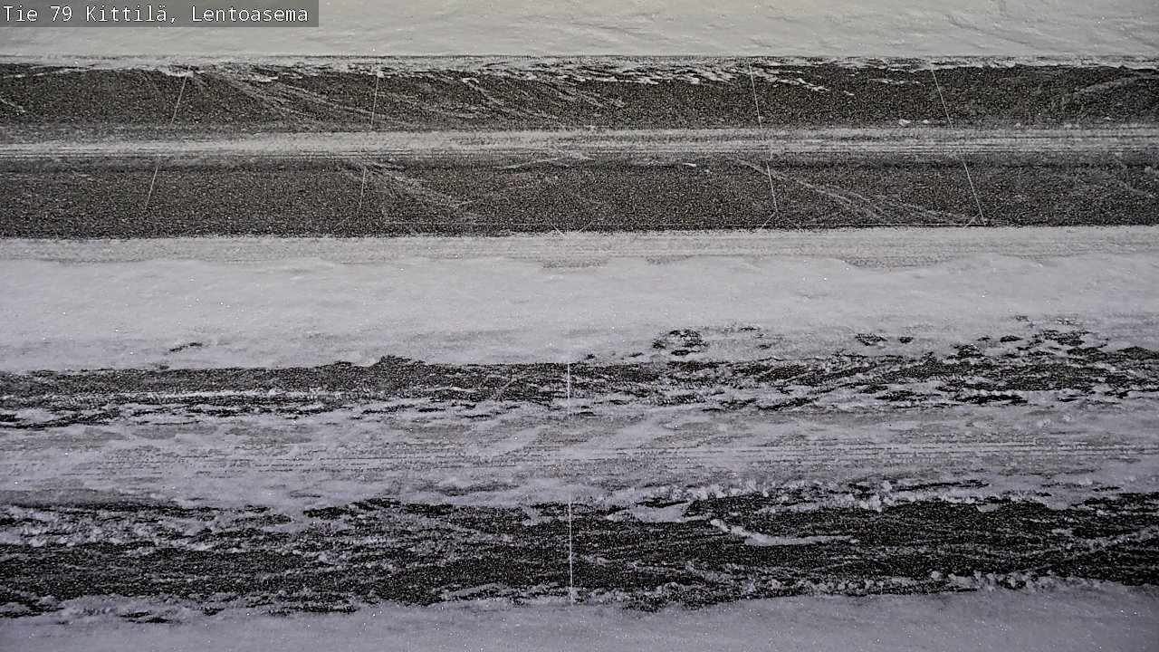 Weather Camera Image Road 79 Kittilä, Lentoasema, Kittilä, Lappi