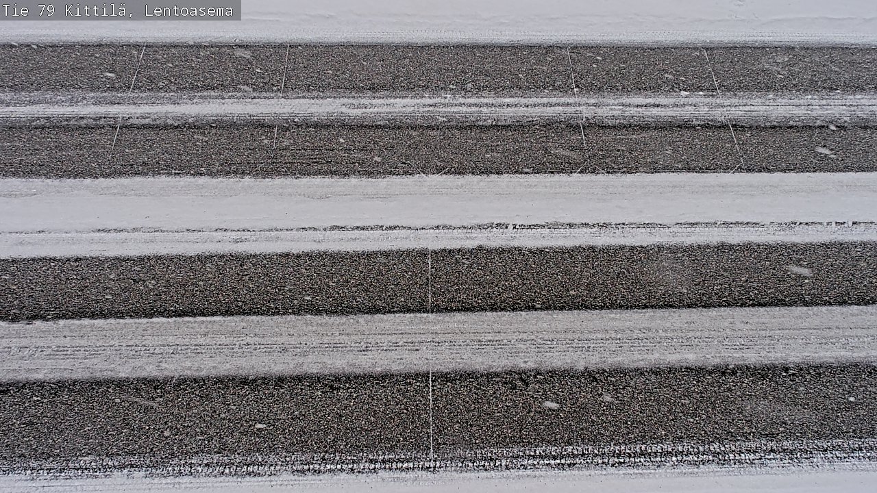 Weather Camera Image Road 79 Kittilä, Lentoasema, Kittilä, Lappi