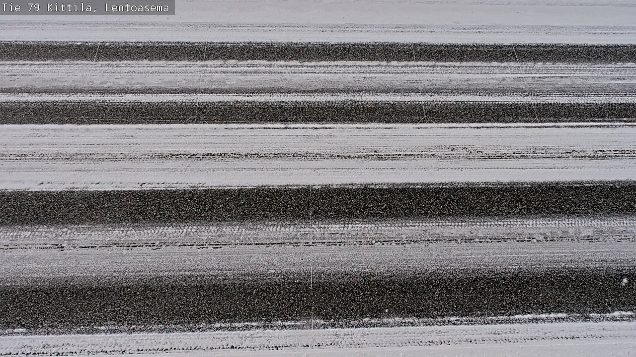 Weather Camera Image Road 79 Kittilä, Lentoasema, Kittilä, Lappi