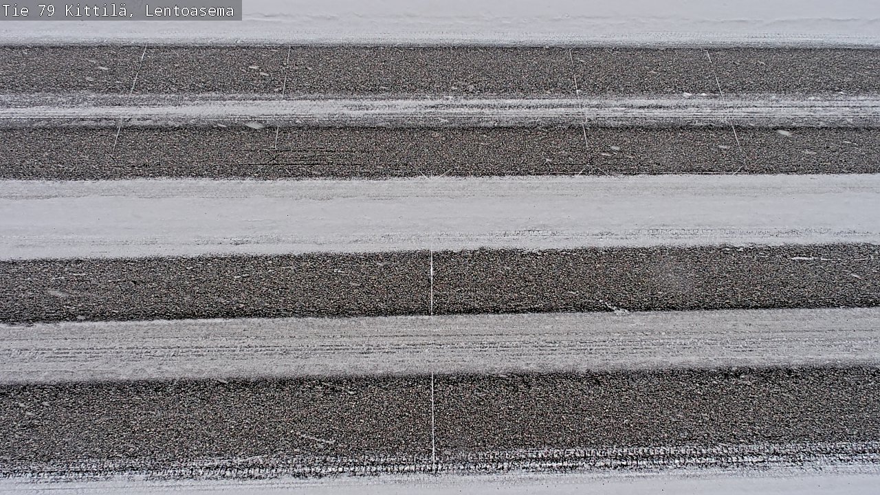 Weather Camera Image Road 79 Kittilä, Lentoasema, Kittilä, Lappi