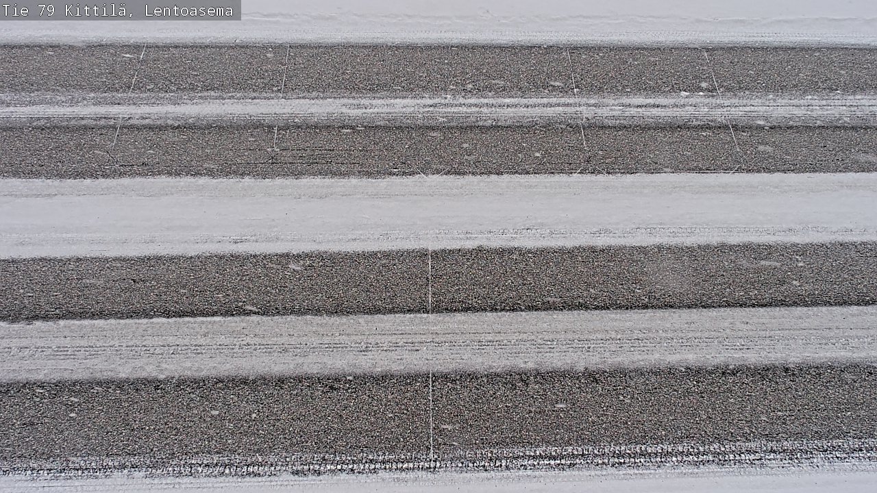 Weather Camera Image Road 79 Kittilä, Lentoasema, Kittilä, Lappi