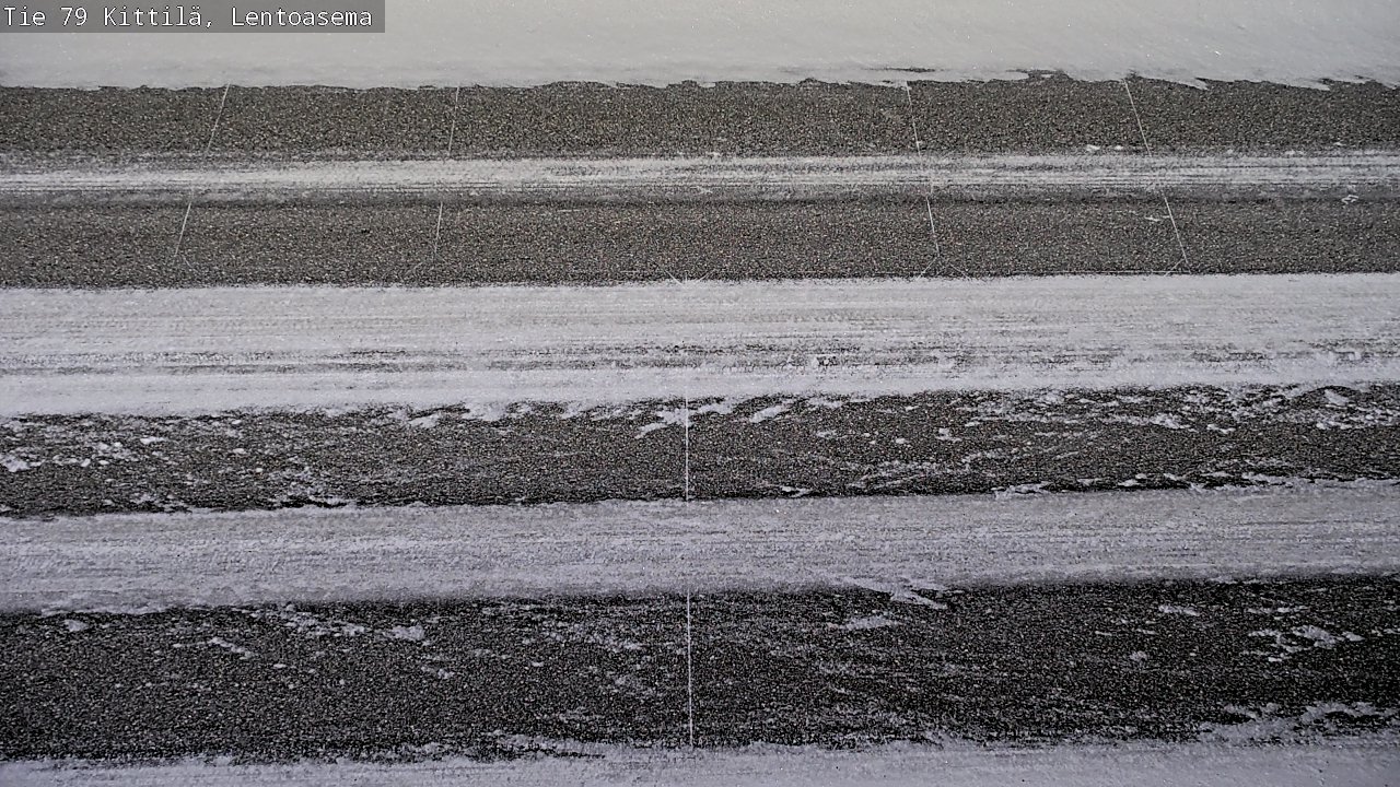 Weather Camera Image Road 79 Kittilä, Lentoasema, Kittilä, Lappi