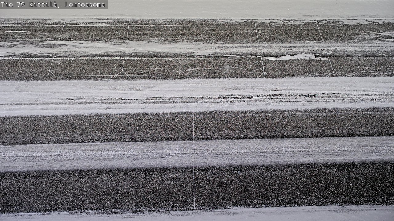 Weather Camera Image Väg 79 Kittilä, Lentoasema, Kittilä, Lappi
