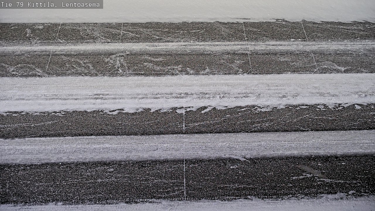 Weather Camera Image Road 79 Kittilä, Lentoasema, Kittilä, Lappi